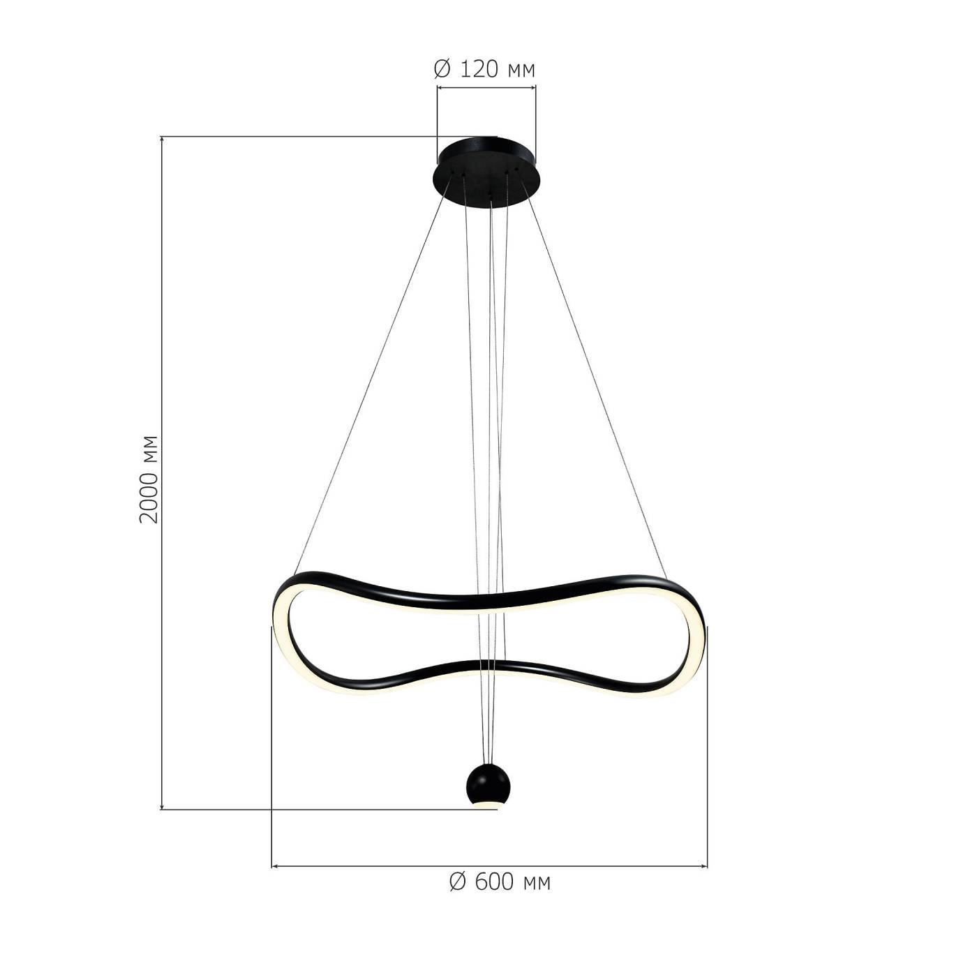 SL6209.403.35 Подвесная люстра ST Luce Orione SL6209.403.35