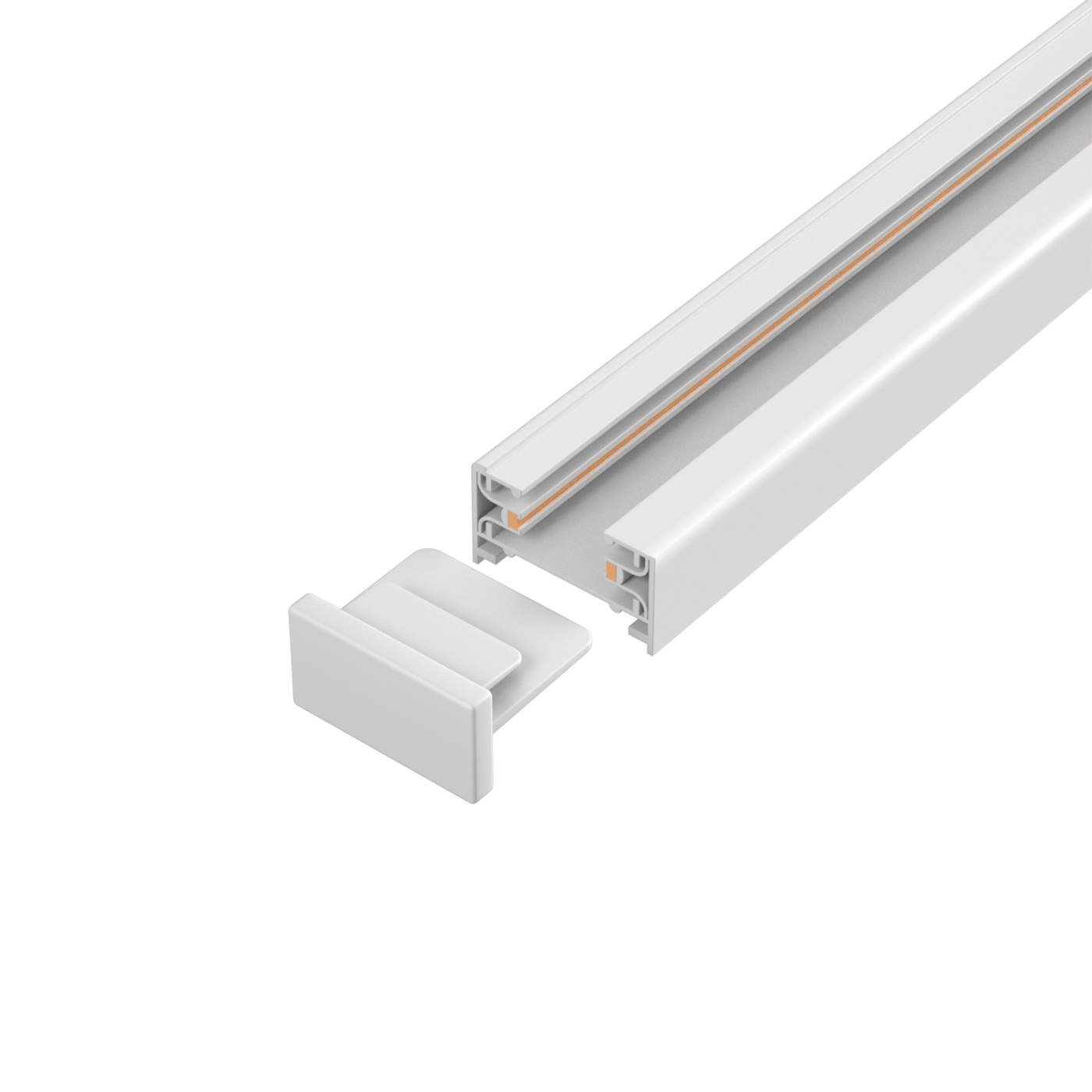 CLT 0.210 02 WH Заглушка для трека однофазного Crystal Lux Clt 0.11 CLT 0.210 02 WH