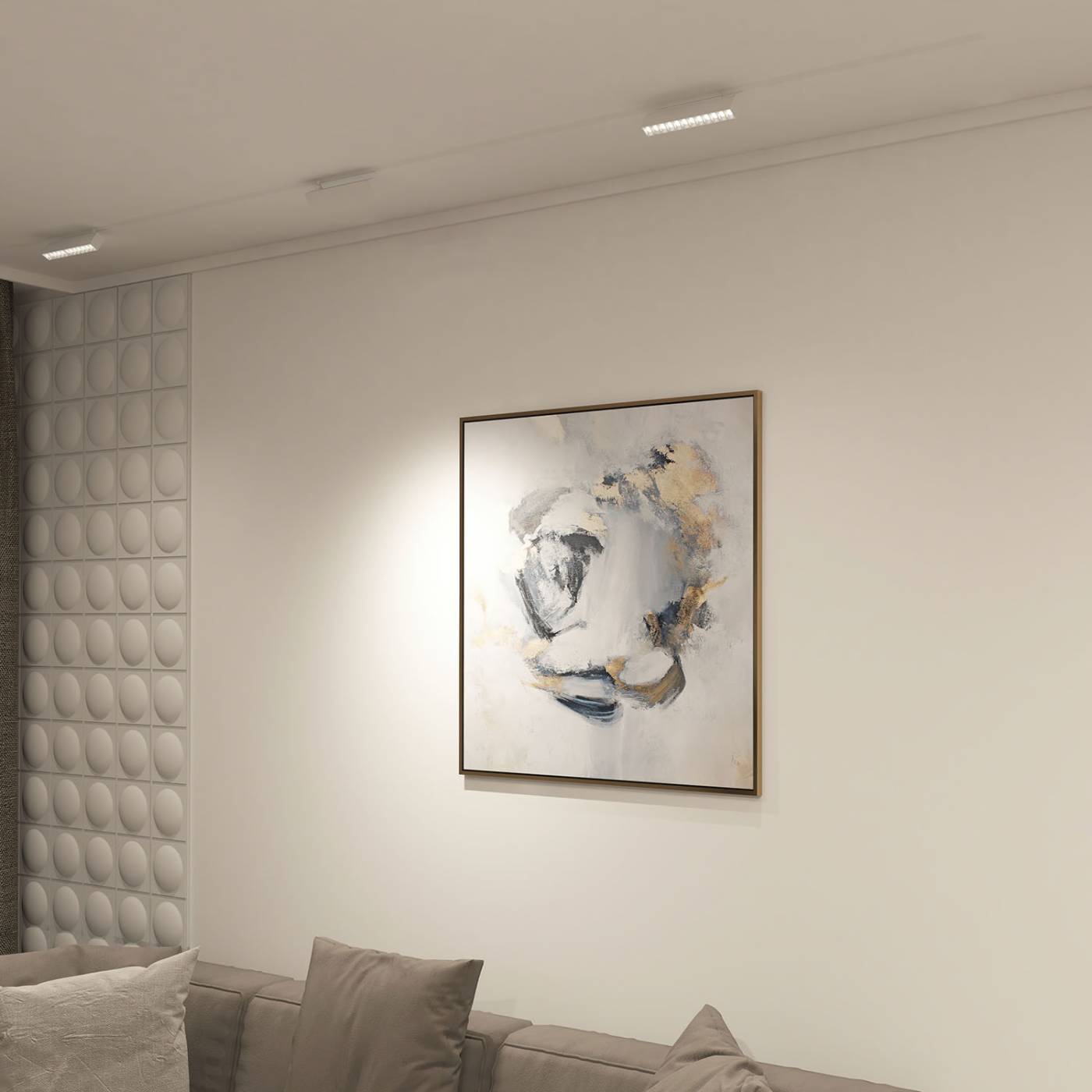 DK8006-WH Трековый светильник Denkirs Smart Grill DK8006-WH