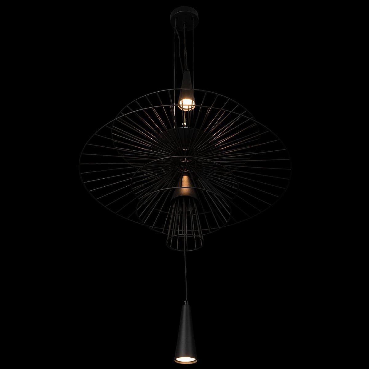 Светильник подвесной Loft It Star 10141/600 Black