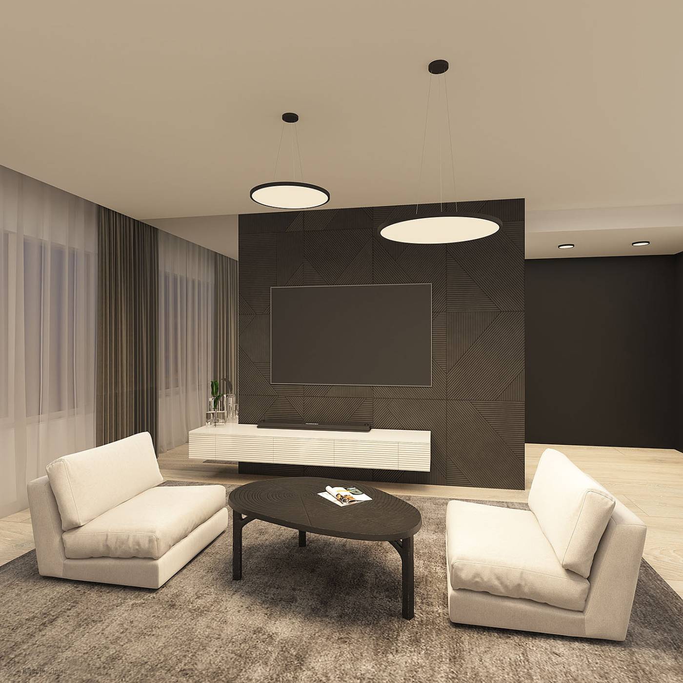 DK6525-BK Светильник потолочный Denkirs THIN DK6525-BK