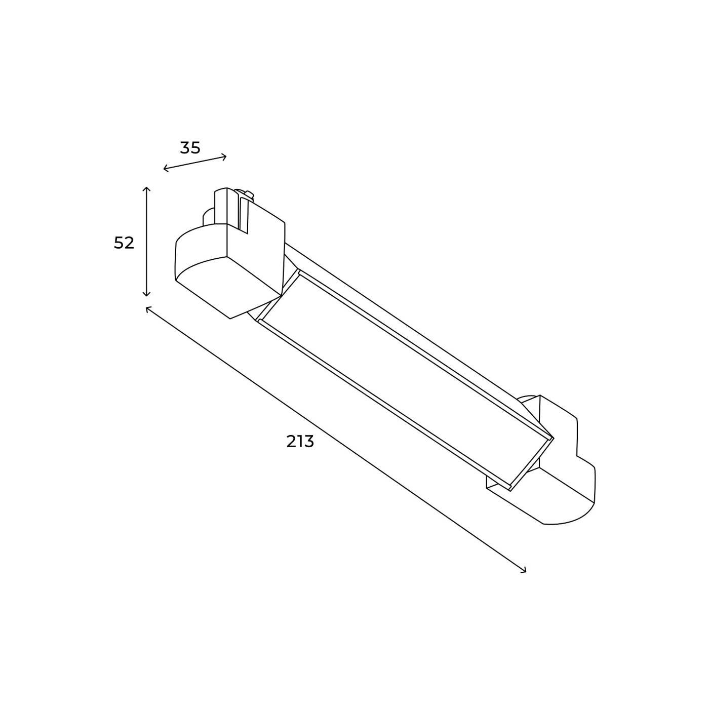 Трековый светильник Hesby Lighting Skylite HSBL_0020