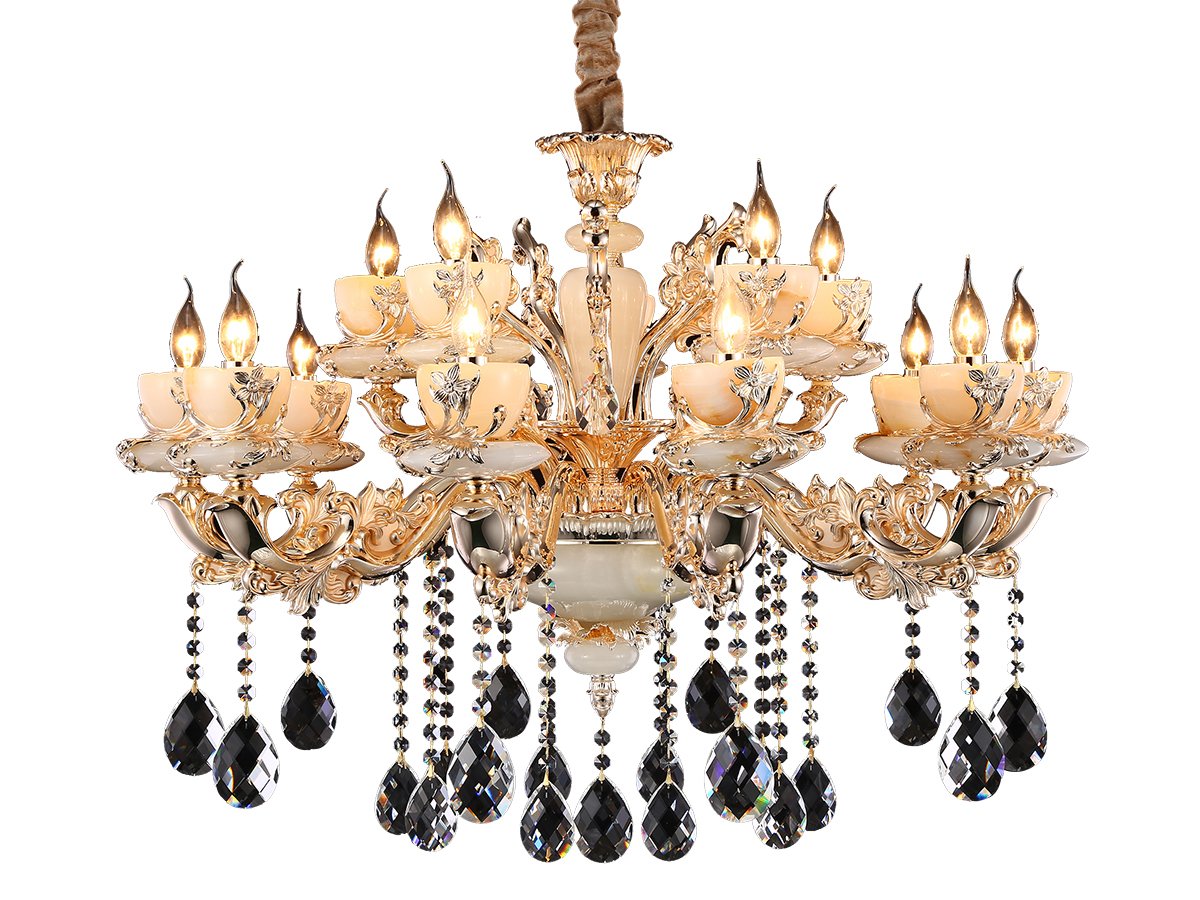 LU-3058-10+5-E14х10+5 Подвесная люстра Elvan LU-3058-10+5-E14х10+5