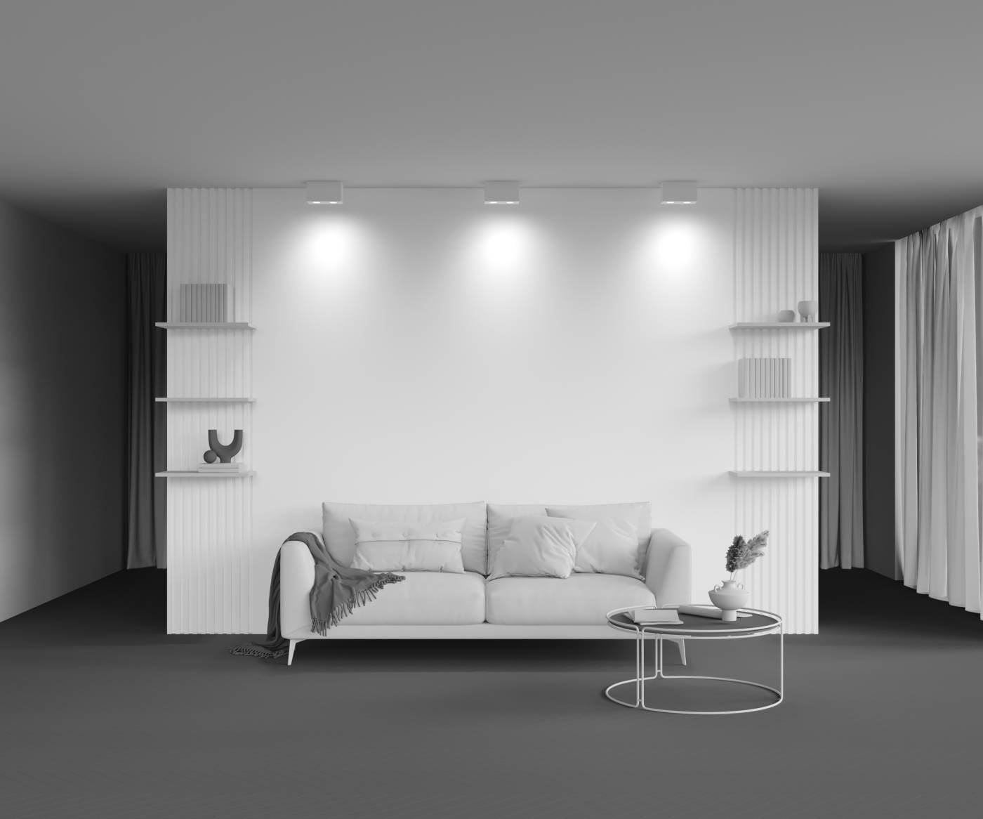 C017CL-02W Накладной светильник Maytoni Atom C017CL-02W