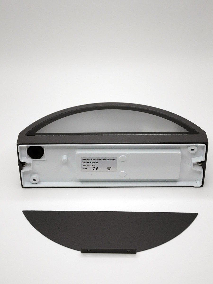 PJ-1505/1-E27-Gr Уличный настенный светильник Elvan 1505 PJ-1505/1-E27-Gr