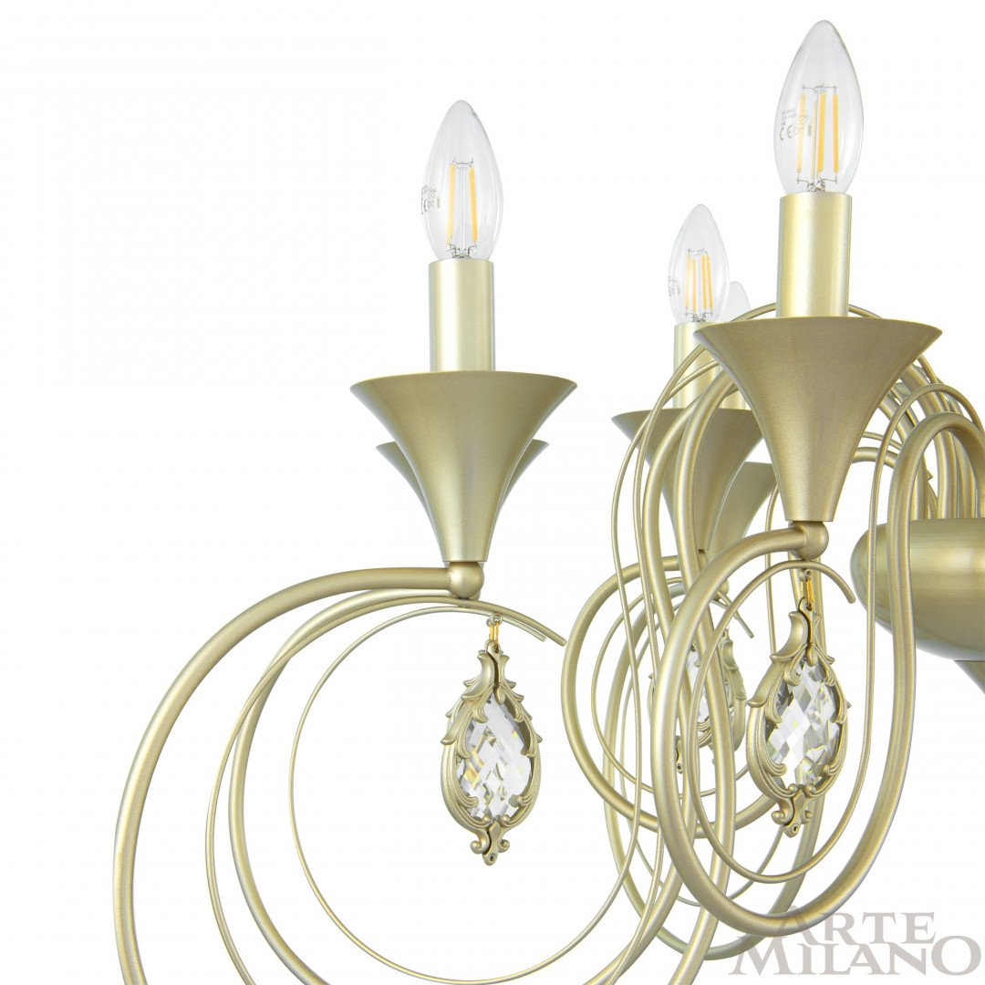Подвесная люстра Arte Milano Am349920 349920/8-4 CG