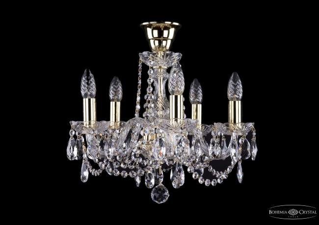1402/5/141 G tube Потолочная хрустальная люстра Bohemia 1402 1402/5/141 G tube
