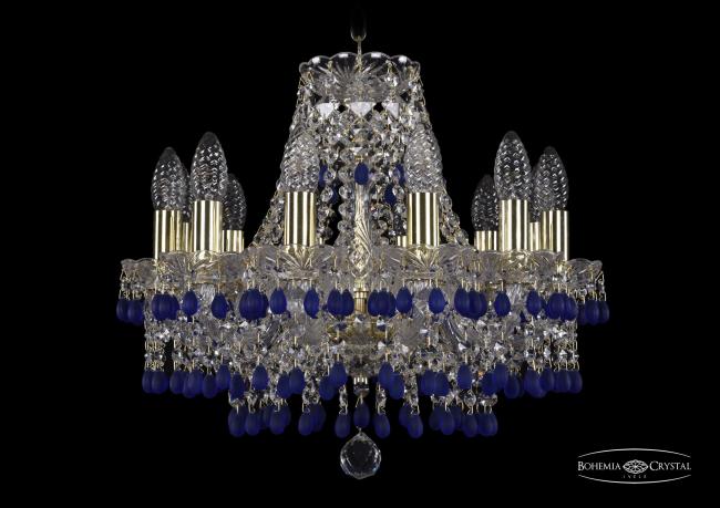 Подвесная хрустальная люстра 1410 Bohemia 1410/12/141 G V3001