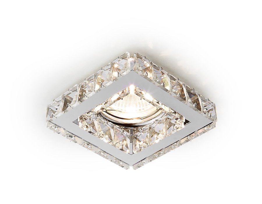 K110 CL/CH Встраиваемый светильник Ambrella Crystal K110 CL/CH