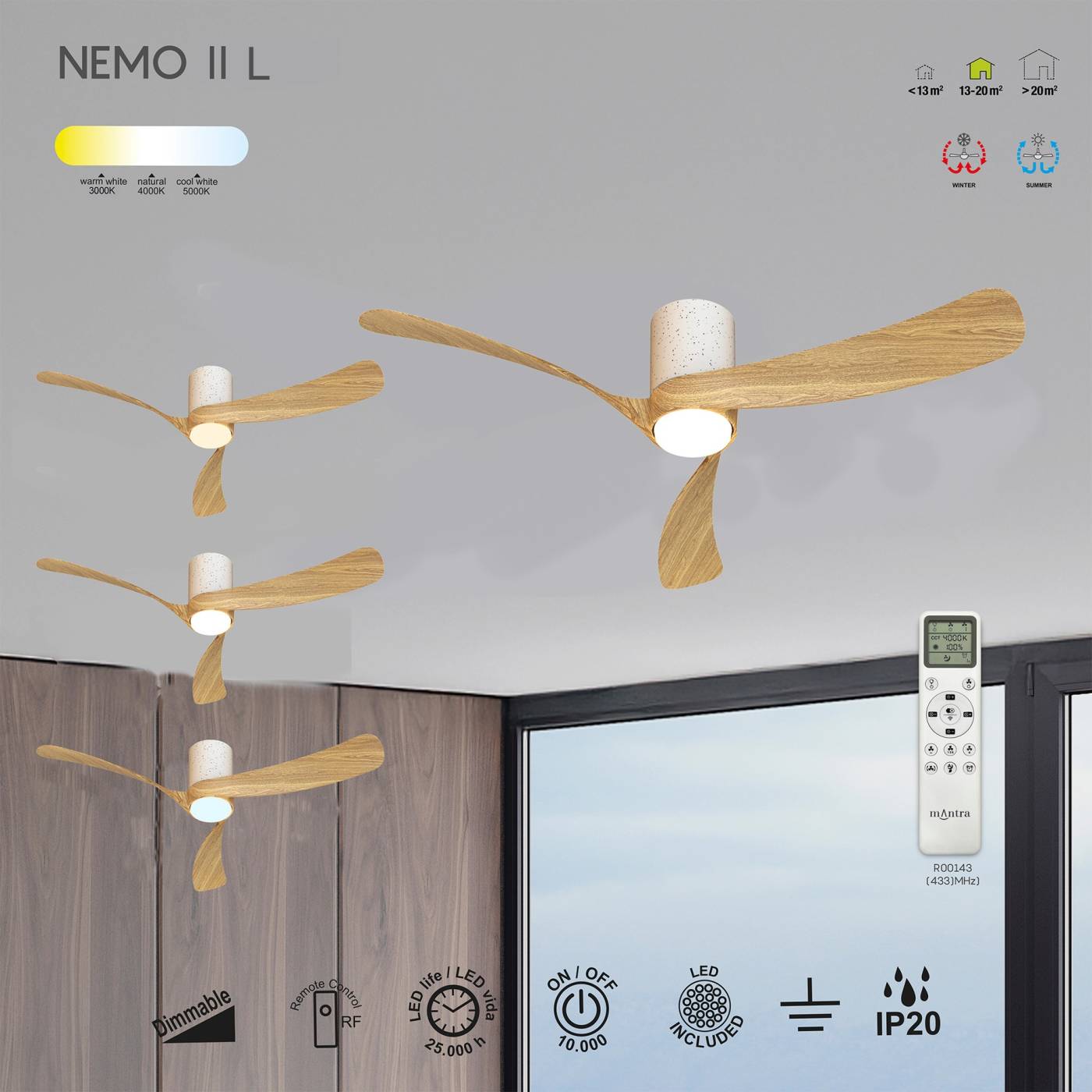 9495 Потолочная люстра NEMO Mantra 9495