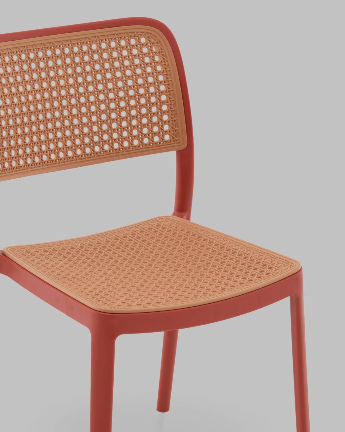 Стул пластиковый Stool Group Yona PP-296 red 36877