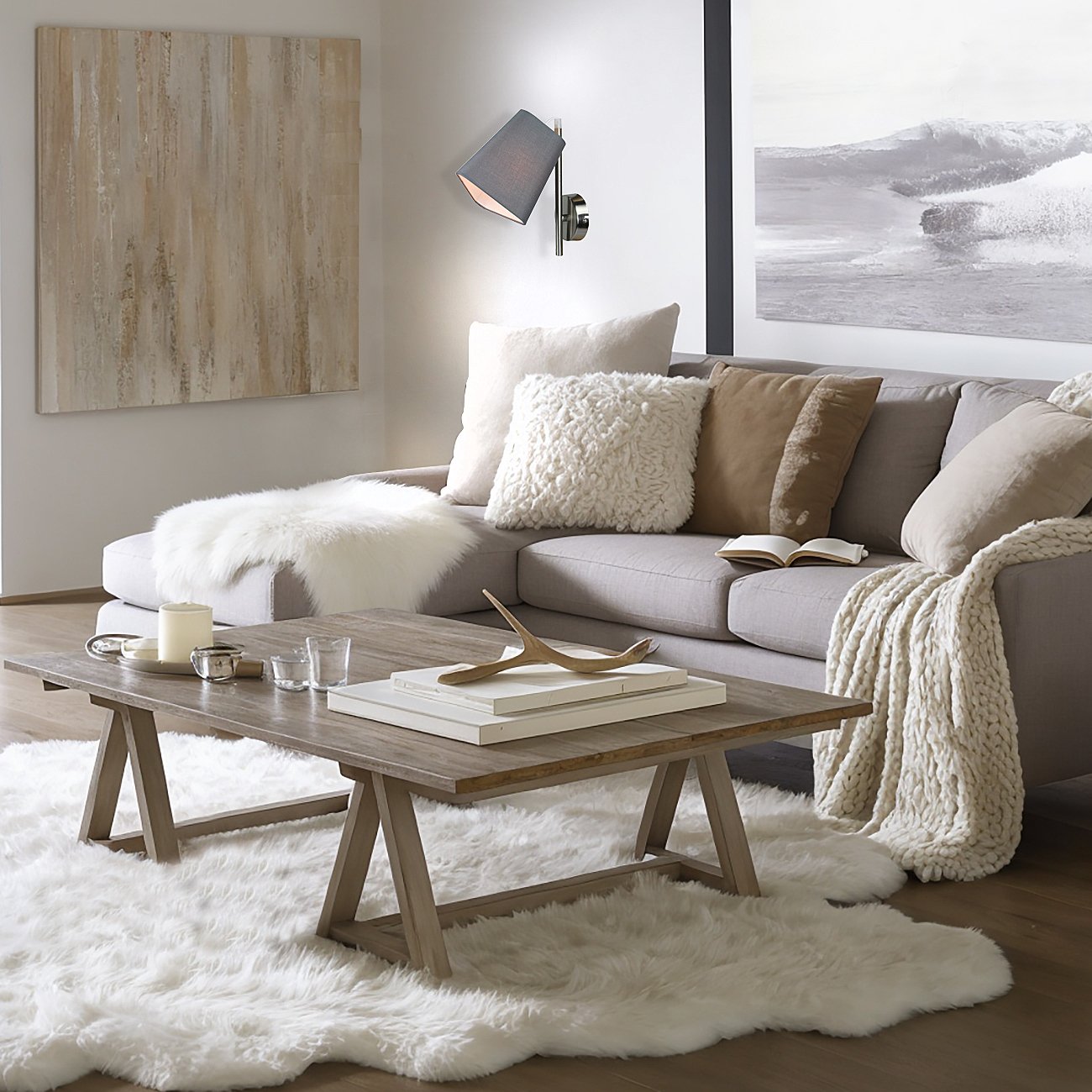 Настенное бра Escada Hall 10185/1A Grey