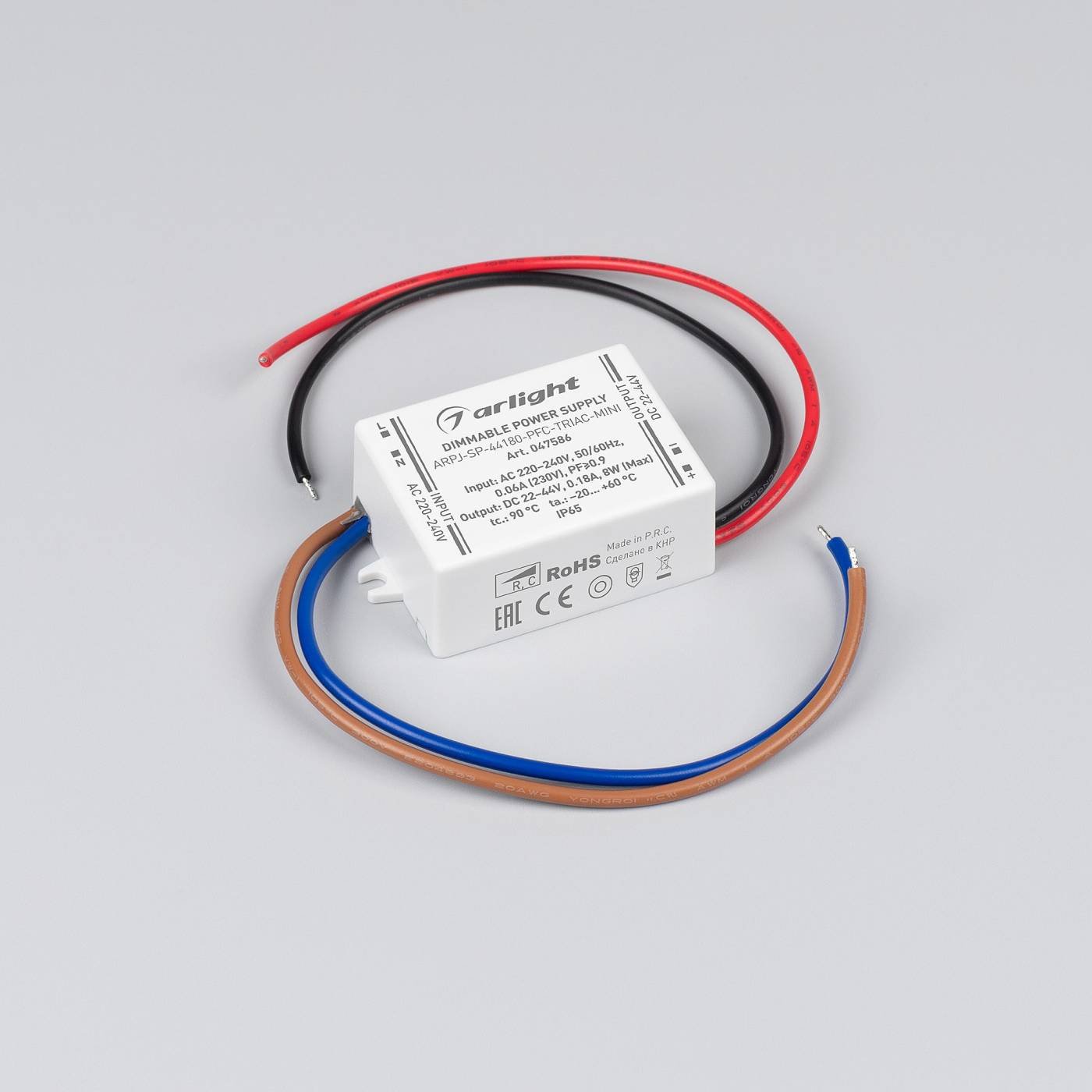 Диммируемый источник тока по стандарту TRIAC серии ARPJ Arlight Arpj 047586