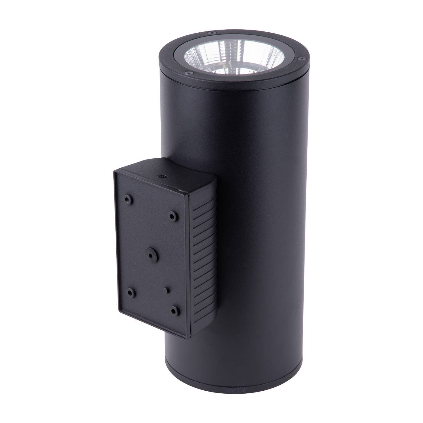 Уличный настенный светильник Uniel ULU-S22D-2x22W/2700K IP65 BLACK