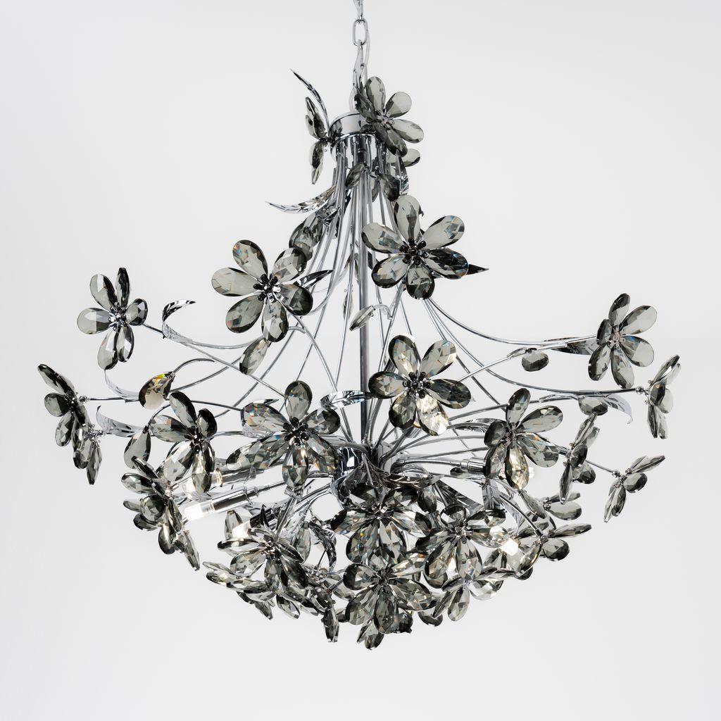 CN814SS/L12 Подвесная люстра Notte Giorno Fiori CN814SS/L12