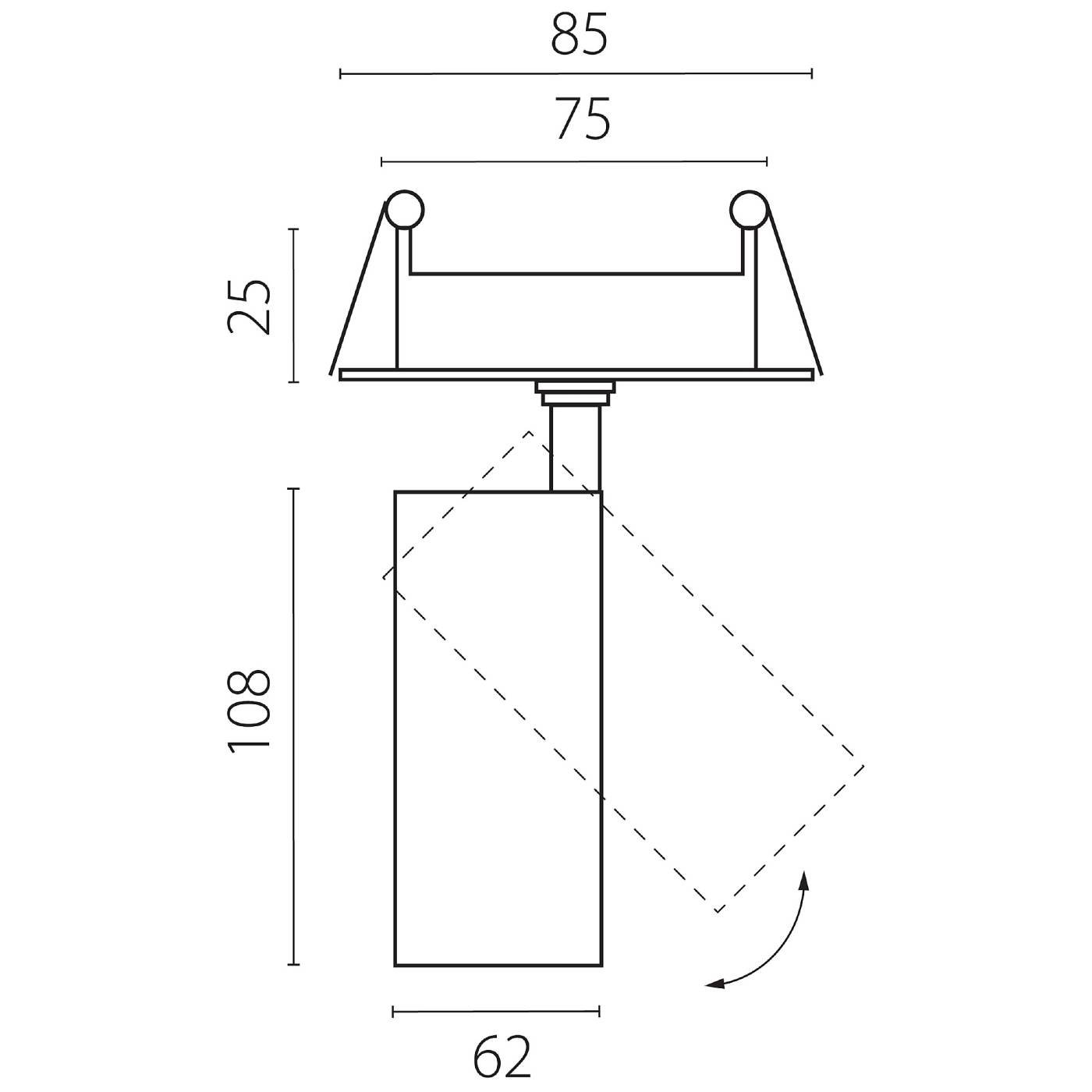 A5136RS Встраиваемый светильник Lightstar Alta Base A5136RS
