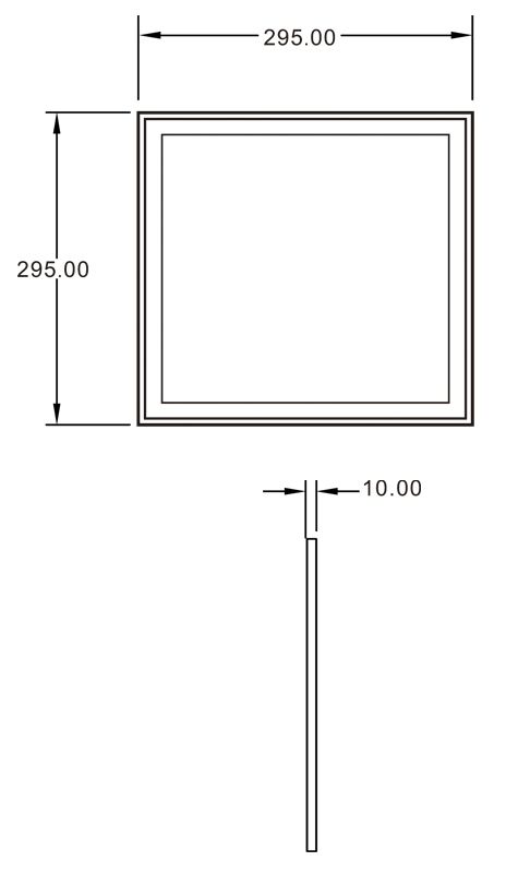 565221 Встраиваемый светильник Deko-Light LED Panel 4K SMALL 565221