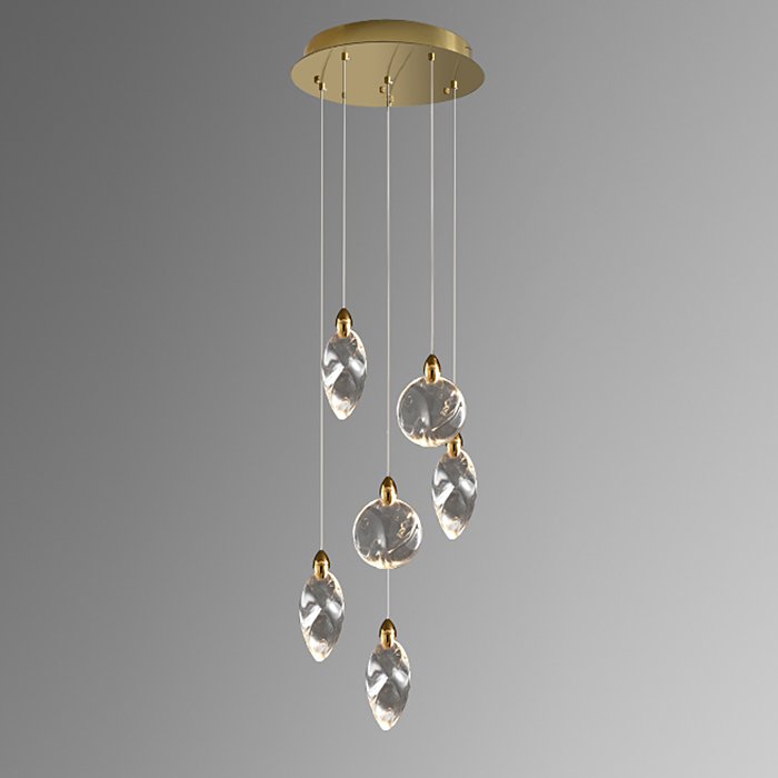 MT9176-6H titanium gold Светильник подвесной Delight Collection Colvin MT9176-6H titanium gold