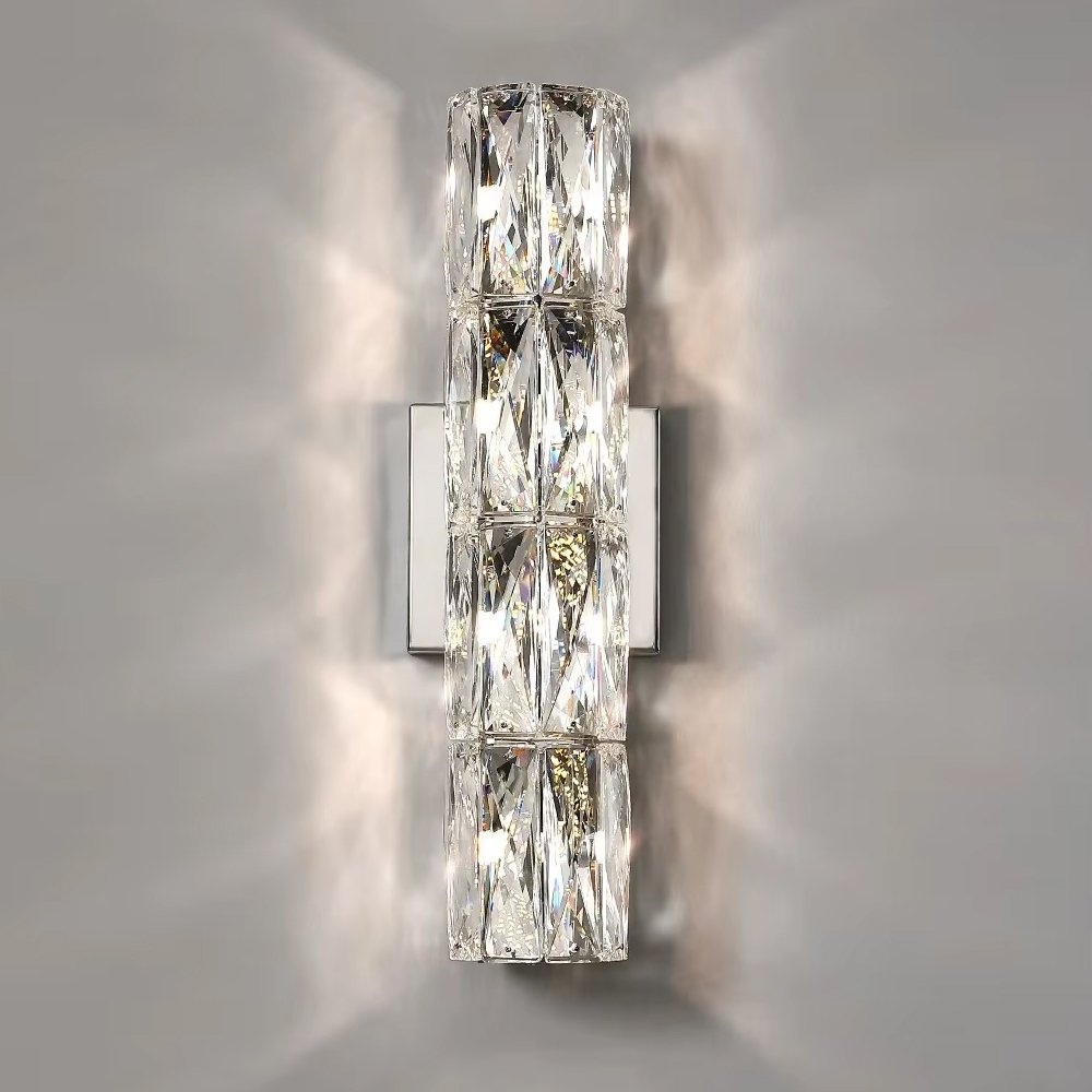 A06W/4 silver/clear Настенный светильник Delight Collection Wall lamp A06W/4 silver/clear