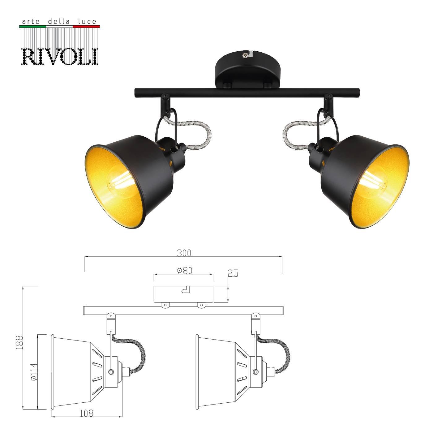 7064-702 Светильник спот Rivoli Evelyn 7064-702