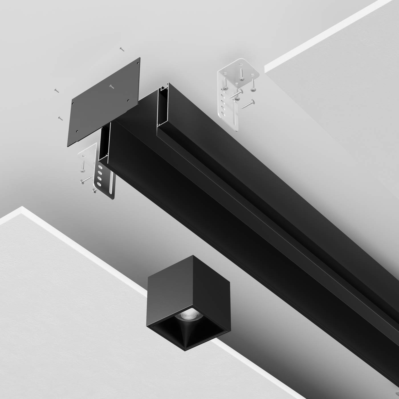 ALM-11681-PL-B-2M Профиль Maytoni Алюминиевый Профиль ALM-11681-PL-B-2M