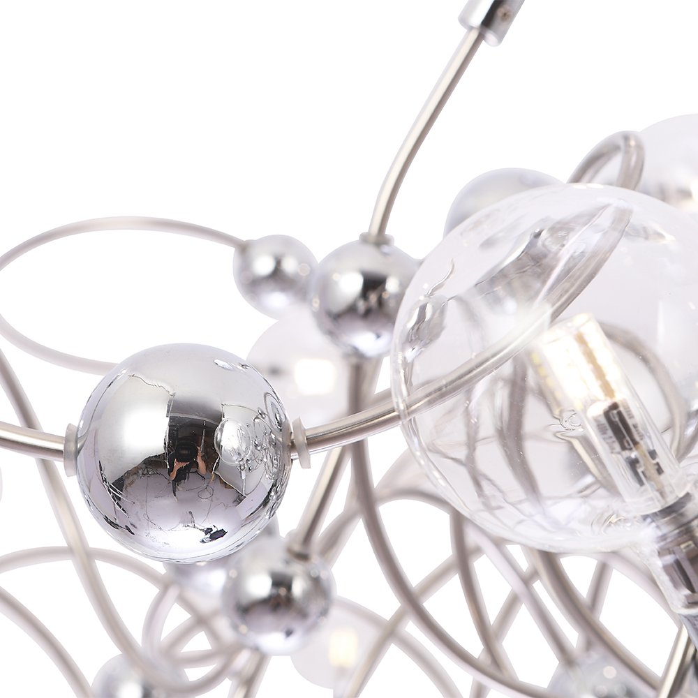 MEDUSA SP30 CHROME Подвесная люстра Crystal Lux Medusa MEDUSA SP30 CHROME