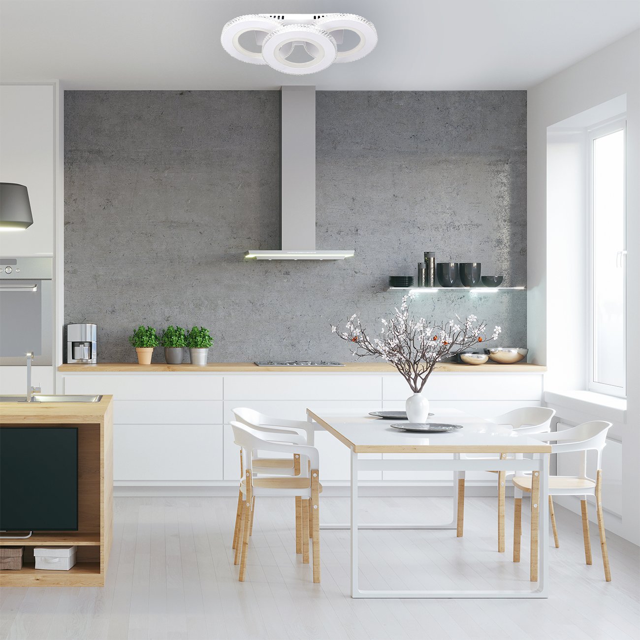 Потолочная люстра Escada 10265/3LED