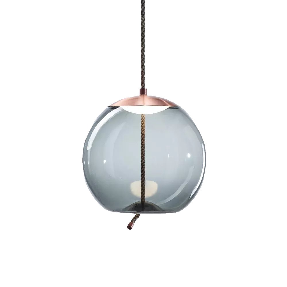 9966P/C copper/blue Светильник подвесной Delight Collection Knot 9966P/C copper/blue