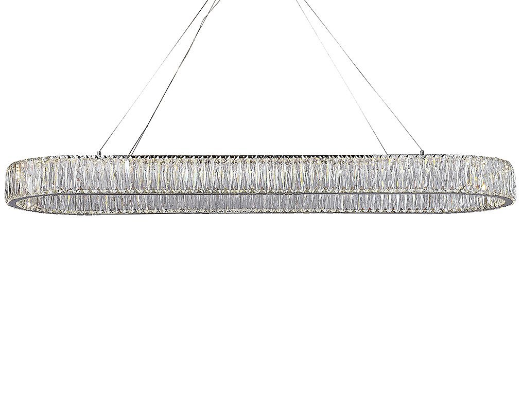 8240N/140 oval Подвесная люстра Newport Crystal 8240N/140 oval