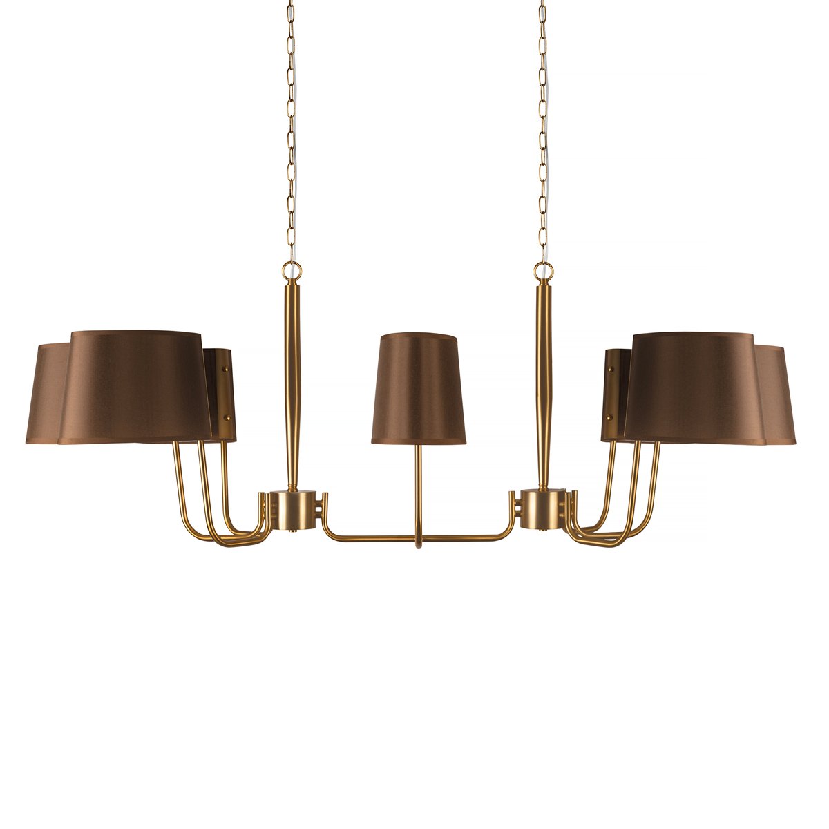 10527/8 Brass Подвесная люстра Hilton Loft It 10527/8 Brass