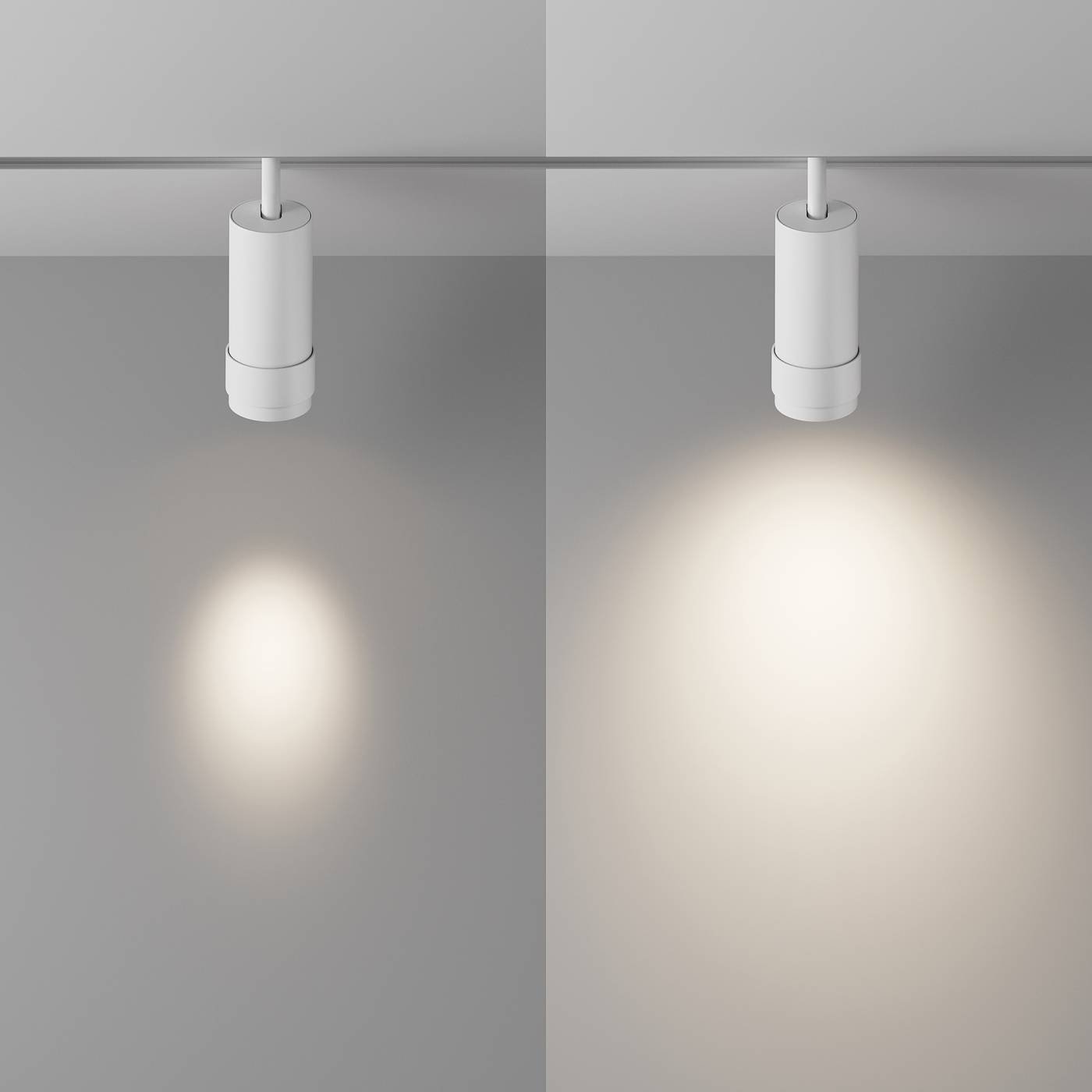 Трековый светильник Maytoni Focus Zoom TR212-4-12WTW-DD2-Z-W