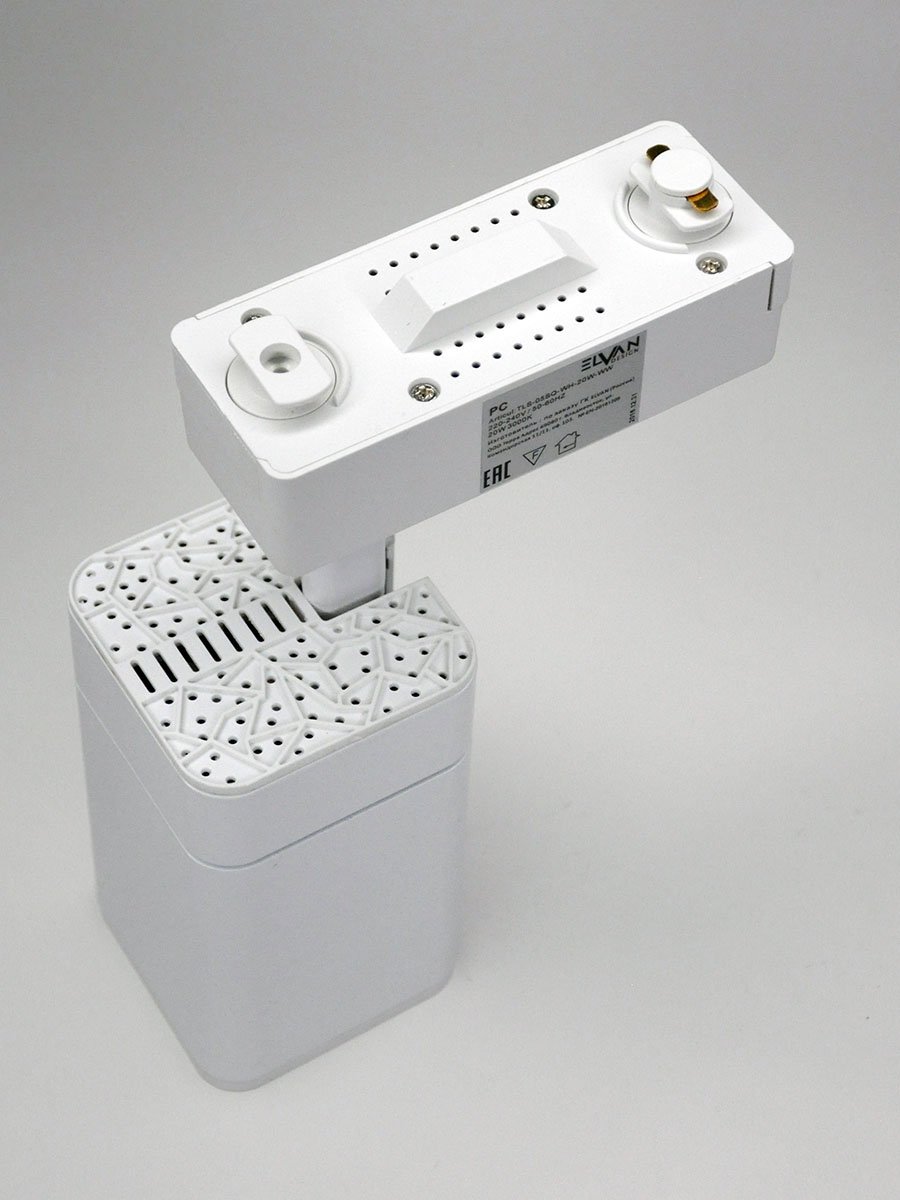 ST-05SQ-20W-NH-Wh Трековый светильник Elvan 05 ST-05SQ-20W-NH-Wh
