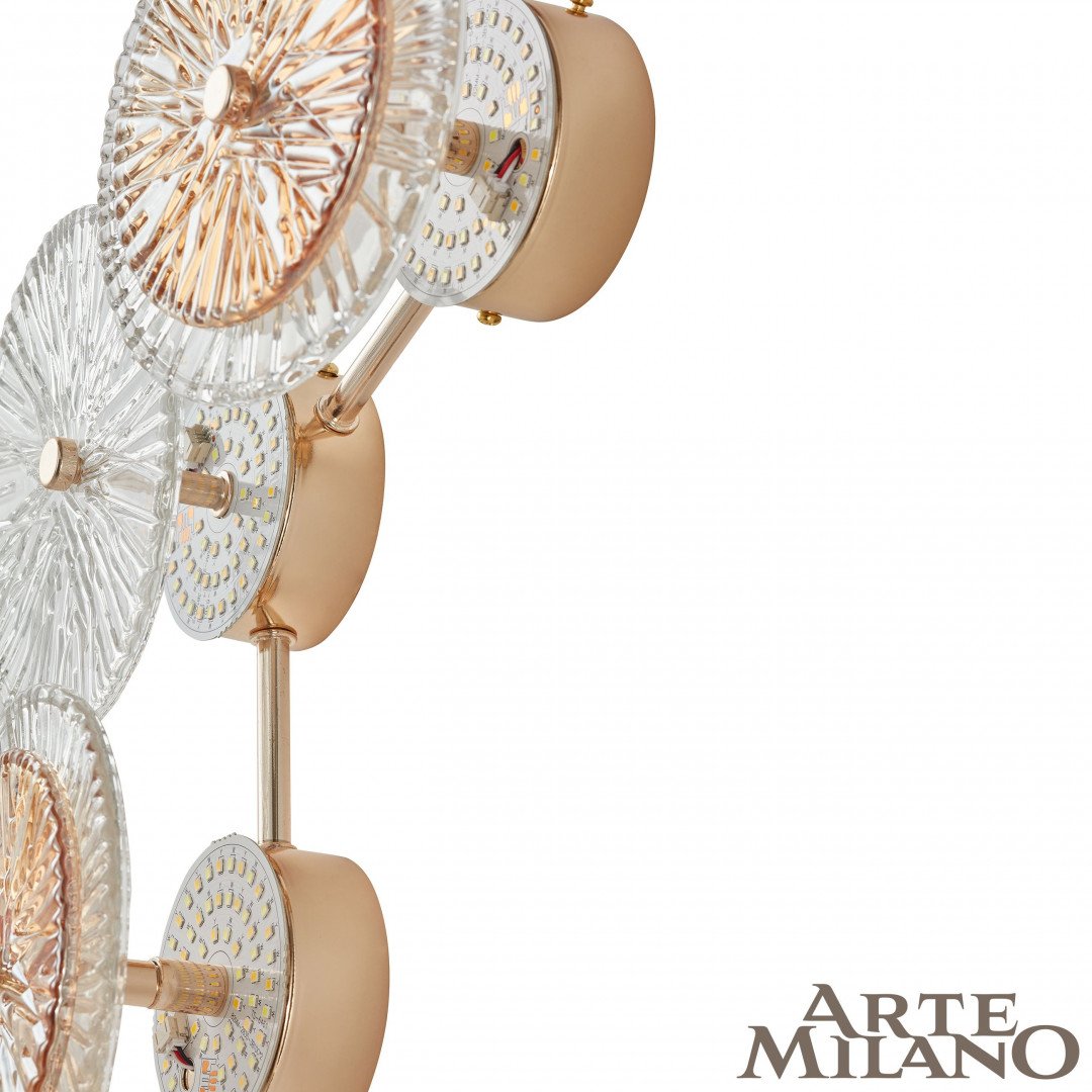 Настенное бра Arte Milano 4.1252B.D250.H500.LED G