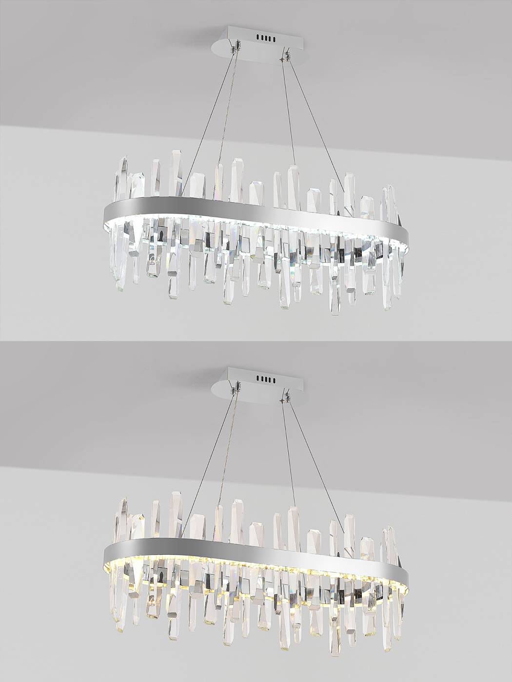 Подвесная люстра Natali Kovaltseva Smart Нимбы LED LAMPS 81259