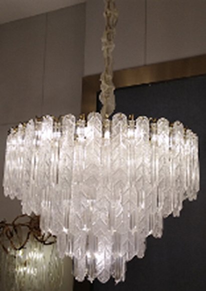 L25300 Подвесная хрустальная люстра Longavo L'Arte Luce Luxury L25300