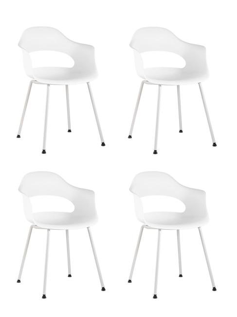 SL-7018K white X4 Комплект стульев Stool Group Lady SL-7018K white X4
