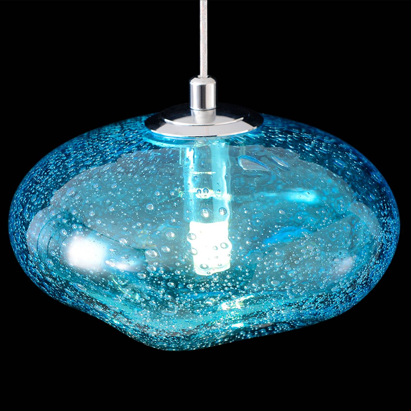 FORMLESS SP1 BLUE Светильник подвесной Crystal Lux Formless FORMLESS SP1 BLUE