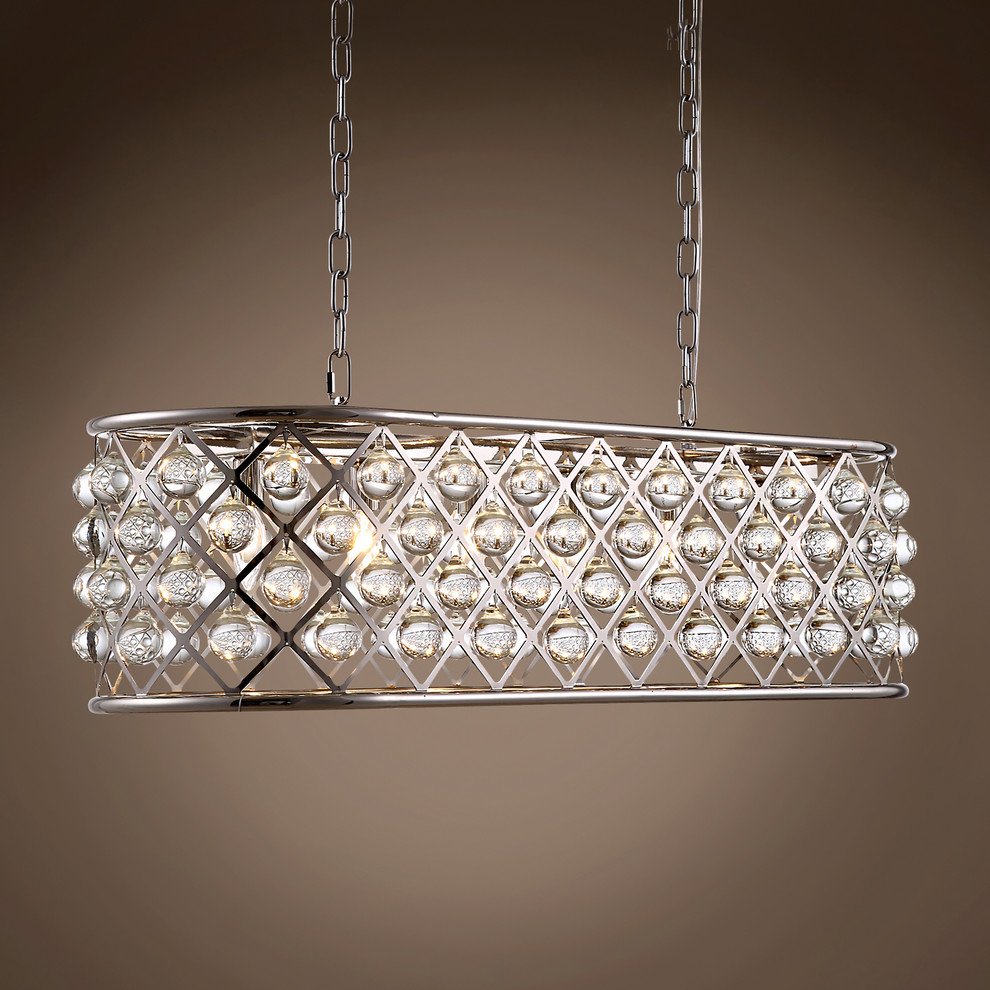 KR0277P-5L chrome Подвесная люстра Delight Collection Spencer KR0277P-5L chrome