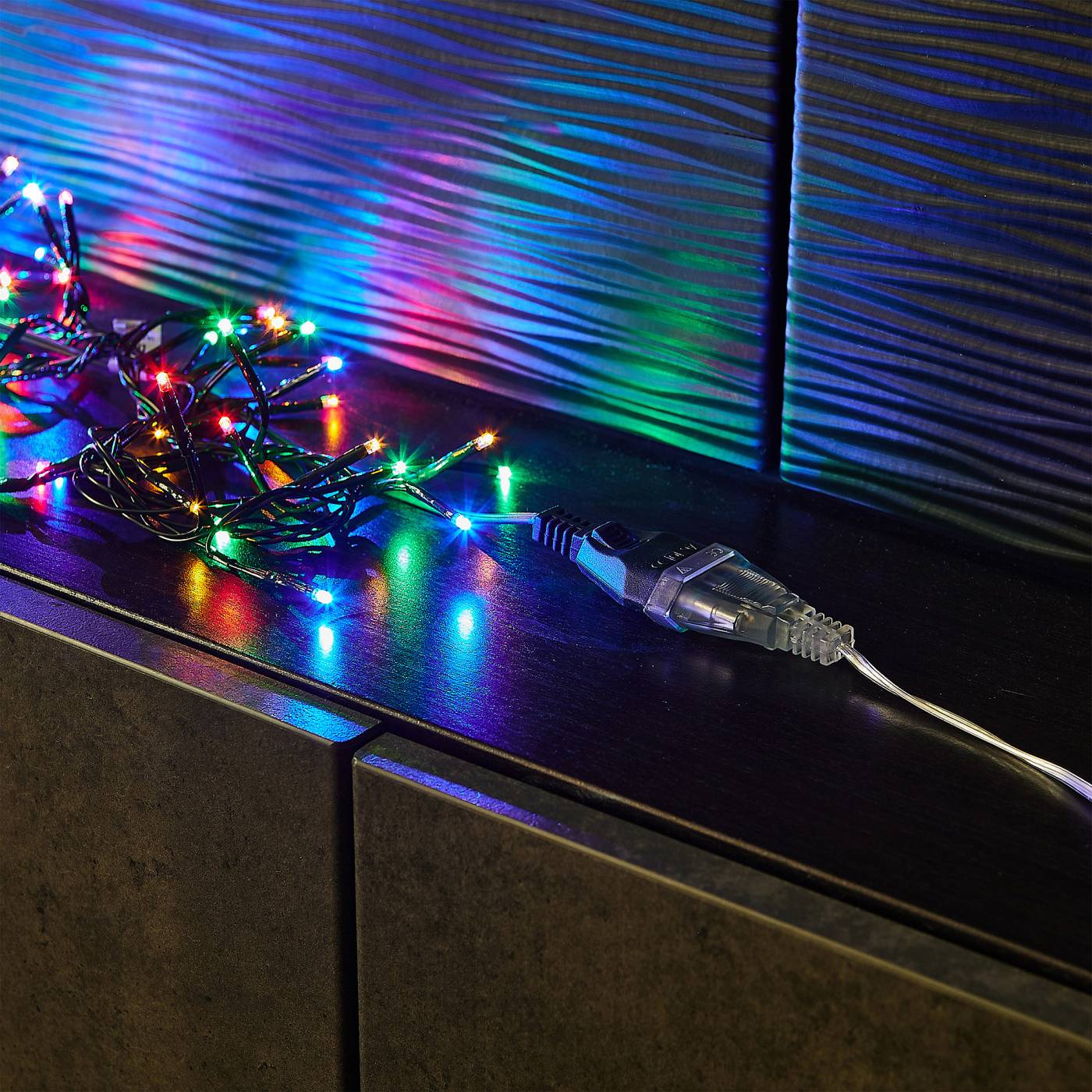 UCX-Y25/100W-500 CLEAR Удлинитель для подключения гирлянд, 5м. 100 Вт Uniel UCX-Y25/100W-500 CLEAR