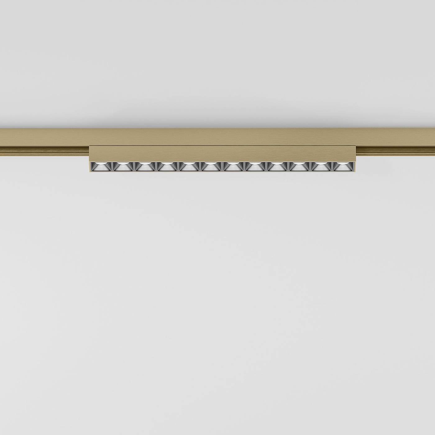 Трековый светильник Elektrostandard Line Magnetic Brass Line Трековый светильник 10W 4000K (латунь) 85528/01