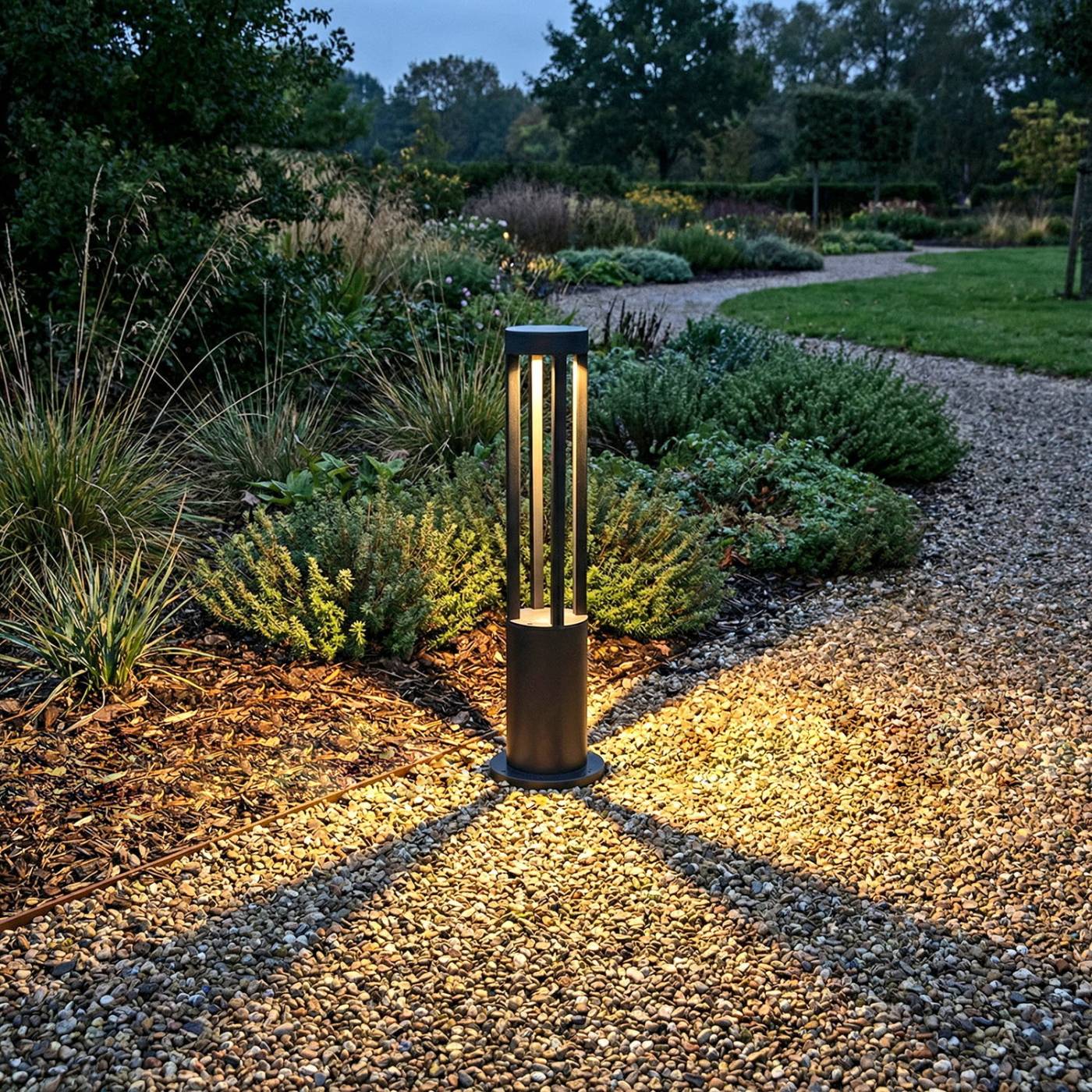 Наземный фонарь Reluce 09958-0.7-001JH 0,6M LED7W BK RLOS