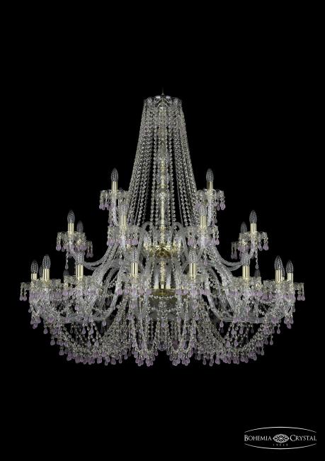 1410/16+8+4/460/2d G V7010 Подвесная хрустальная люстра 1410 Bohemia 1410/16+8+4/460/2d G V7010