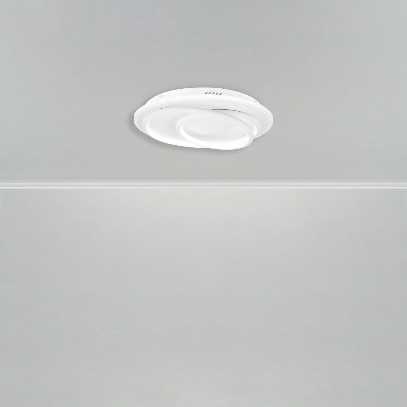 FR6089CL-L120W Потолочная люстра Спираль / Spiral Freya FR6089CL-L120W
