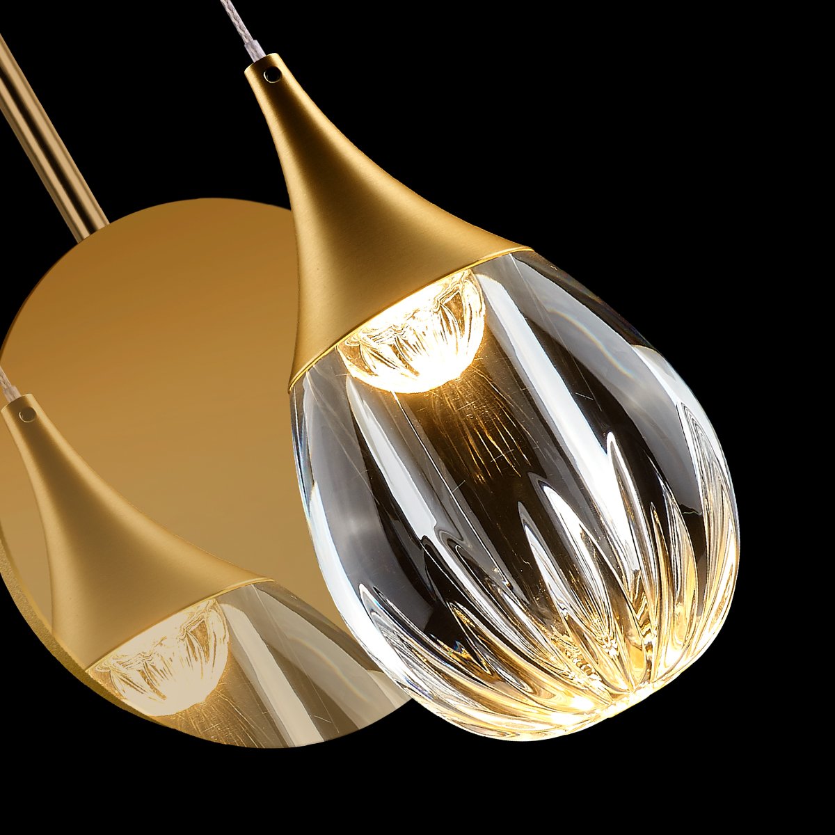 MB24001004-1A gold/clear Настенное бра Delight Collection Stilla MB24001004-1A gold/clear