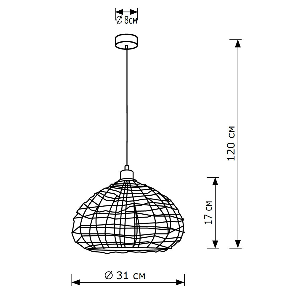 LH032098 Подвесной светильник Cord LightHall LH032098