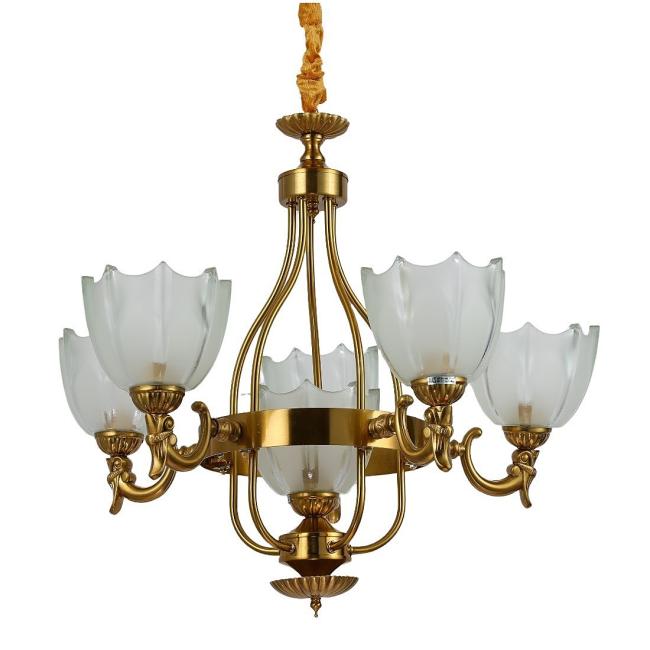 14003/5+1AB WT Подвесная люстра ЭкономСвет 14003 14003/5+1AB WT