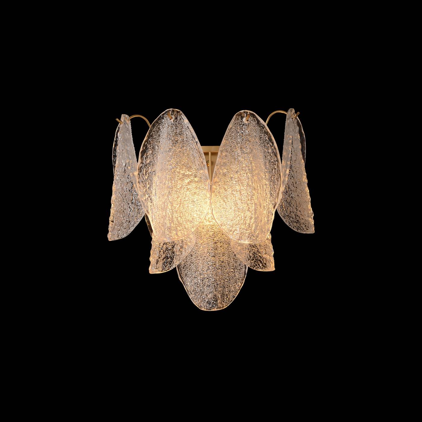 Бра настенное EMILIA Crystal Lux EMILIA AP2 BRASS