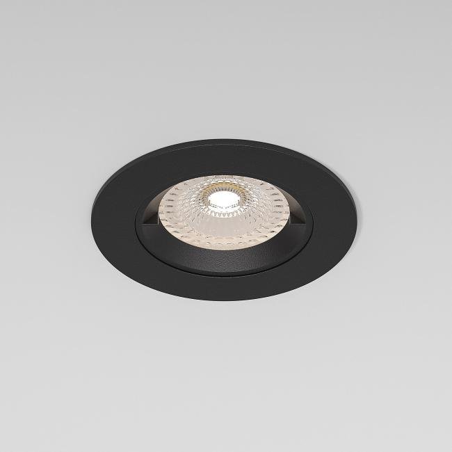 25056/01 GU10 черный Встраиваемый светильник Elektrostandard Minnie 25056/01 GU10 черный