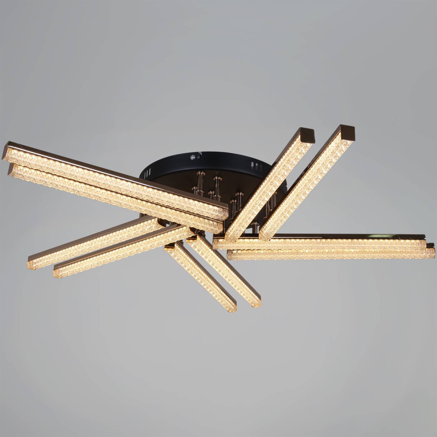 Потолочная люстра Reluce 17090-0.3-10 BK+FG