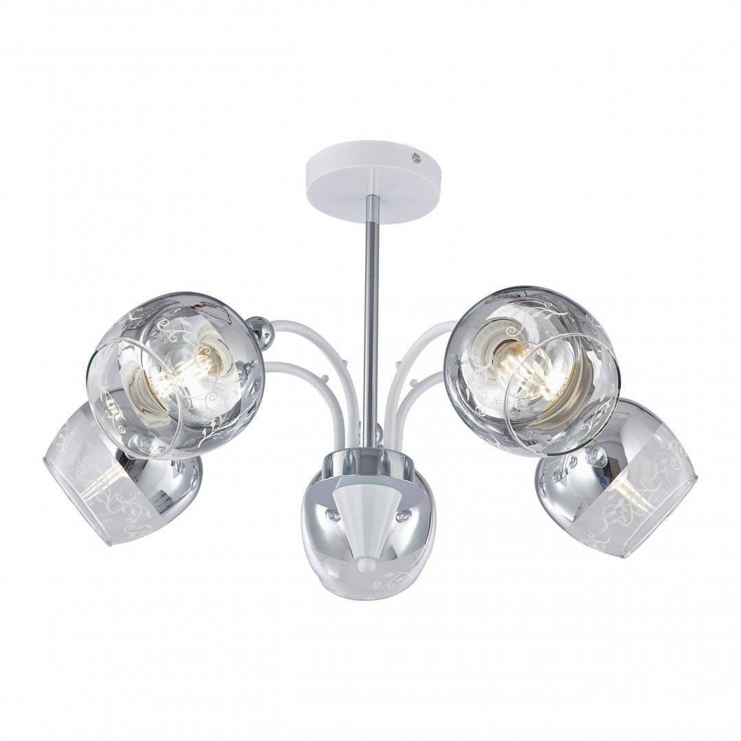 Потолочная люстра Arte Milano Napoli 326008/5A WH+CR